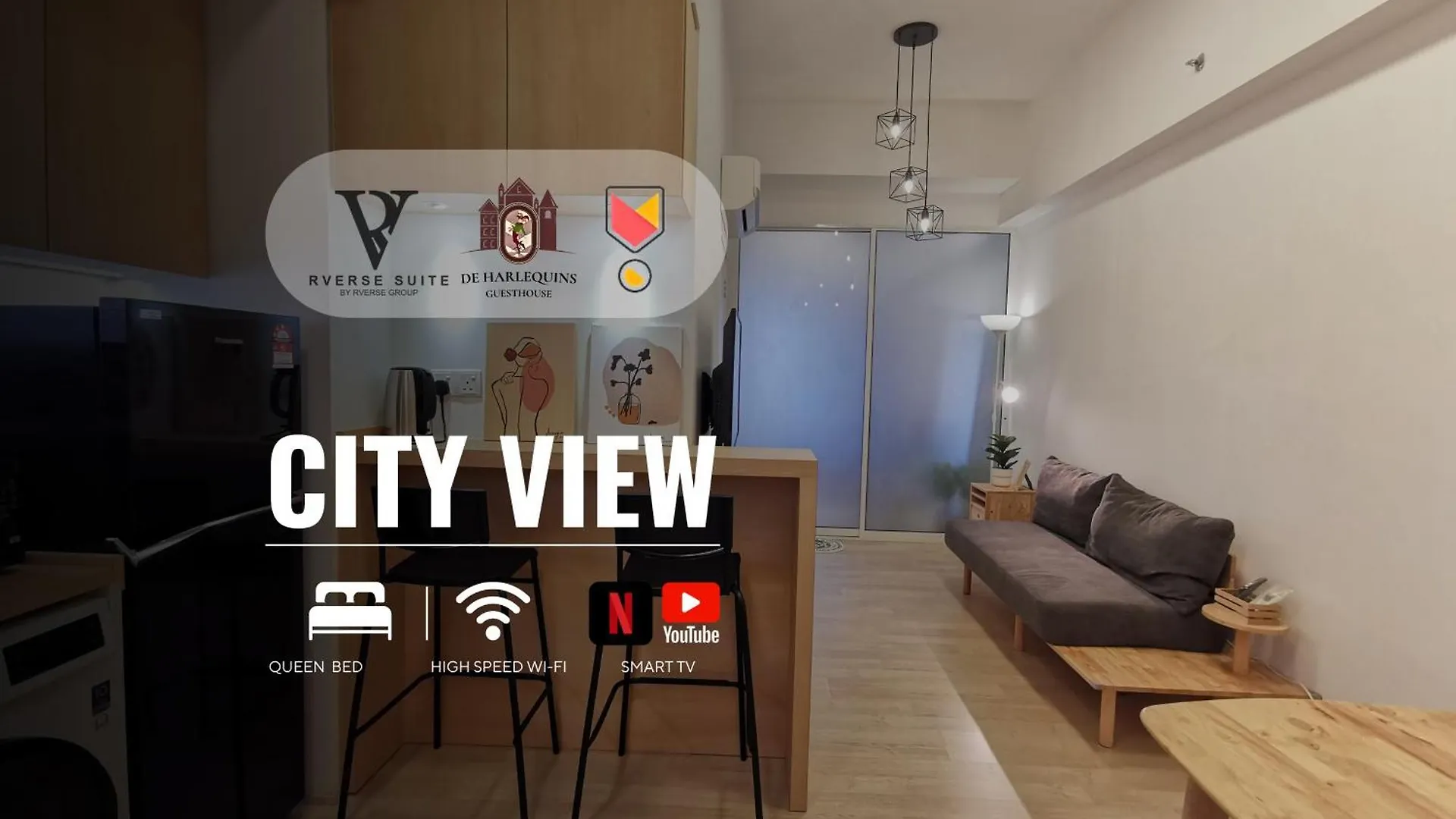Revo Aurora Place, Pavilion 2, 5 Minutes To Axiata Arena Bukit Jalil Free Wifi By De Harlequins Guesthouse Kuala Lumpur Malezja